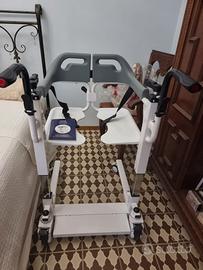 Sedia Trasferimento WC KMINA disabili, anziani