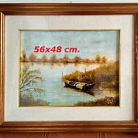 QUADRI SU TELA CON CORNICE