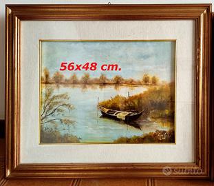 QUADRI SU TELA CON CORNICE