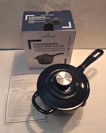 CASSERUOLA IN GHISA SMALTATA MARCA: CROFTON -NUOVA