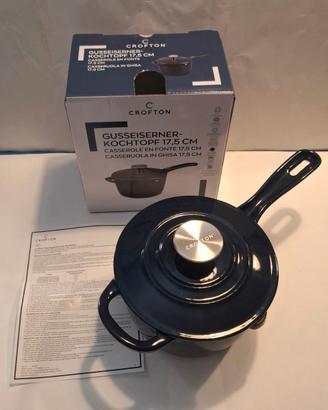 CASSERUOLA IN GHISA SMALTATA MARCA: CROFTON -NUOVA