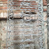 antica ringhiera in ferro per balcone 
