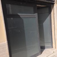 Porta Infisso Alluminio per Negozio Palermo