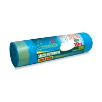 N.5 ROTOLI Sacchi pattumiera c/legacci F.to 70x75