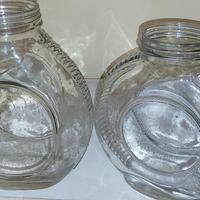 coppia vasi vetro porta caramelle