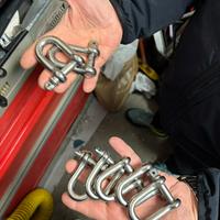 Lotto Grilli metallici 7 pezzi