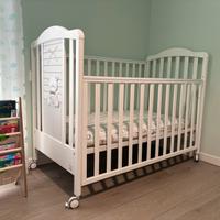 Lettino Mon Amour - bambini doghe 120x60 Italbaby