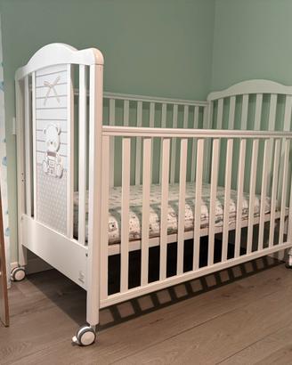 Lettino Mon Amour - bambini doghe 120x60 Italbaby