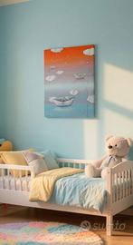Quadro dipinto moderno 40x50