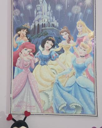 poster con cornice in legno