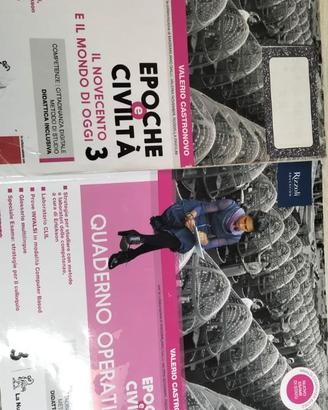 Libro Storia terza media Epoche e Civiltà