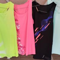 4 canotte fitness donna