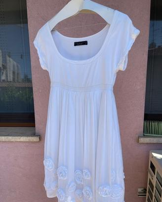 Vestito Twin Set in cotone bianco