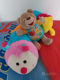 orsetto Teddy chicco + peluche millepiedi 