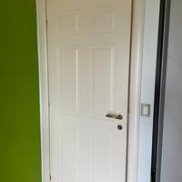 porta per interno laccata con maniglie