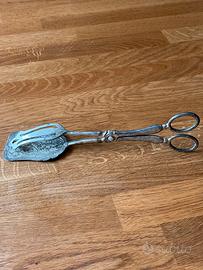 Pinza per dolci in argento