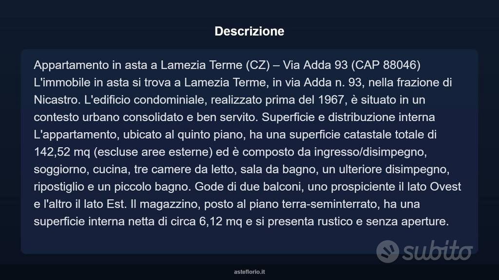 Appartamento – Lamezia Terme, Magolà - Vista 4
