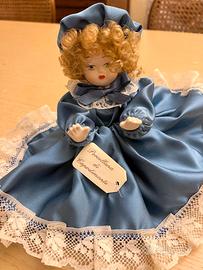 Bambolina da collezione porcellana di Capodimonte