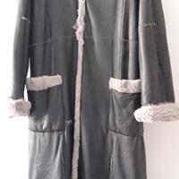 cappotto in pelle double face 