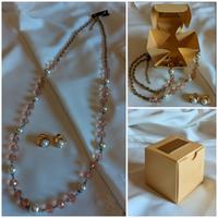 Parure collana e orecchini