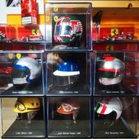 Modellini caschi piloti F1 scala 1:5