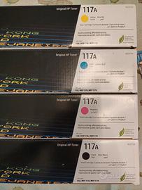 4 toner originali hp laser 150 mfp 178 mfp 179