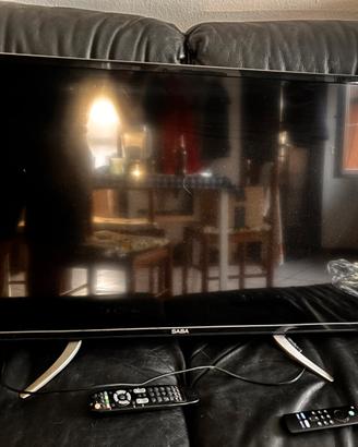 Tv saba 40” lcd + amazon firestick hd