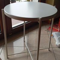 Tavolino bianco - tavolo con vassoio versatile