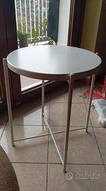 Tavolino bianco - tavolo con vassoio versatile