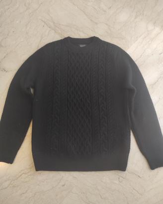 Maglione ZARA MAN in Maglia a Trecce - Taglia M 