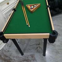 Tavolo da Biliardo 4 Piedi 122x63x76 cm