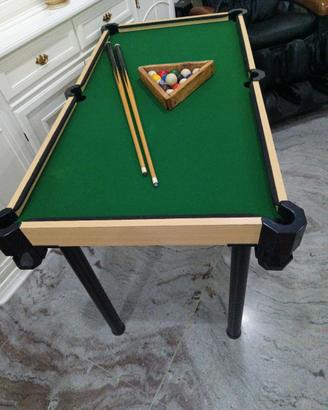 Tavolo da Biliardo 4 Piedi 122x63x76 cm