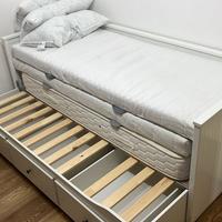 Letto Ikea Hemnes Bianco Usato come Nuovo