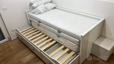 Letto Ikea Hemnes Bianco Usato come Nuovo