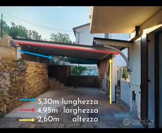 Gazebo, ideale come posto auto 