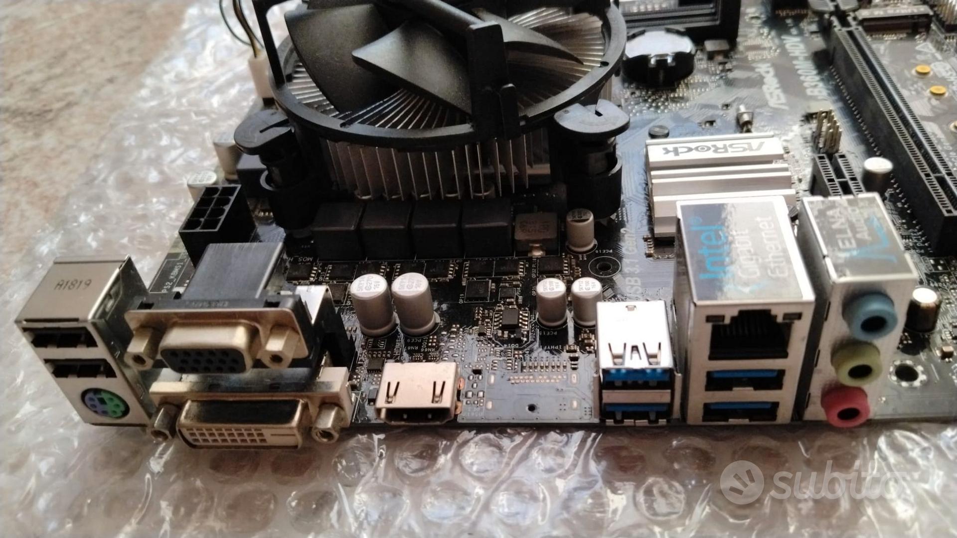 Scheda madre ASrock B360M-HDV + Pentium G5400 - Informatica In