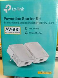 TP-Link TL-PA4010 Kit Powerline AV600Mbps, 1 Porta