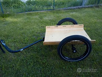 Rimorchio da bici - KLARFIT Cargo Bull Travel