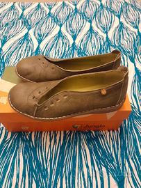 scarpe ballerine verdi