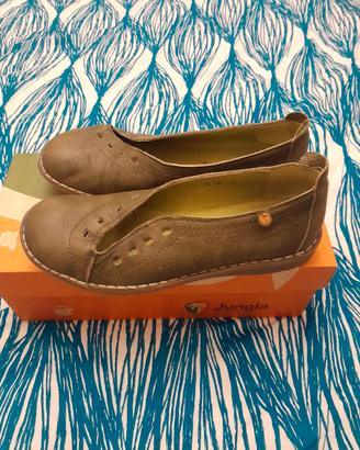 scarpe ballerine verdi