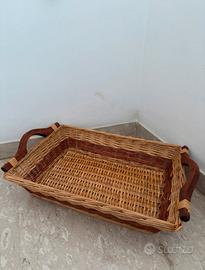 Cesto in vimini - 60x45x14cm