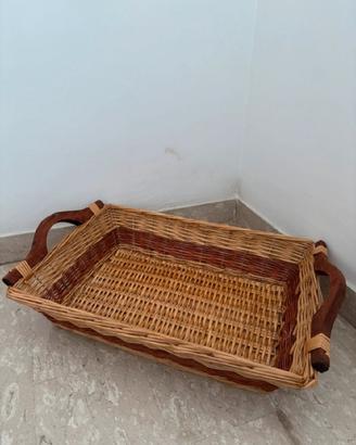 Cesto in vimini - 60x45x14cm