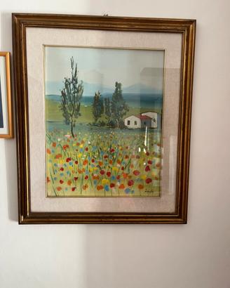 Quadro natura paesaggio