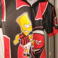 Maglia calcio calcetto BART SIMPSON prodotto uffic