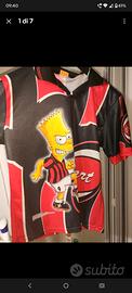 Maglia calcio calcetto BART SIMPSON prodotto uffic