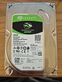 HDD 3,5" SEAGATE BARRACUDA 500GB ST500DM009