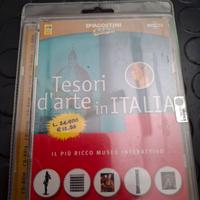 cdrom, "Tesori  d'arte d'arte in Italia "