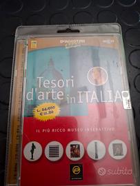 cdrom, "Tesori  d'arte d'arte in Italia "