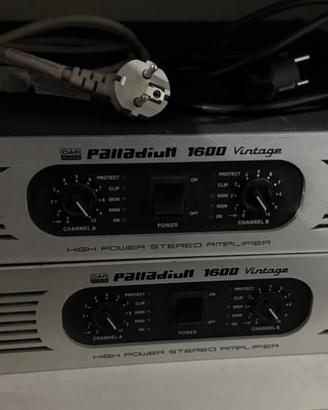 Amplificatore di potenza palladium 1600 2x900 watt