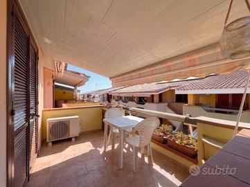Bilocale al piano primo con veranda coperta